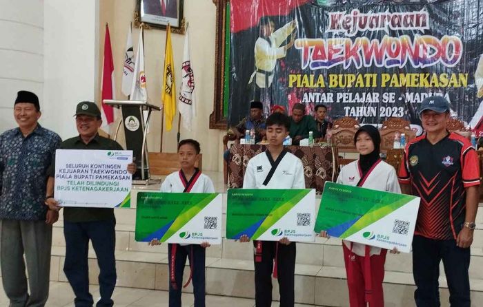 Ajang Antarpelajar se-Madura, Kejuaraan Taekwondo Piala Bupati Pamekasan 2023 Digelar