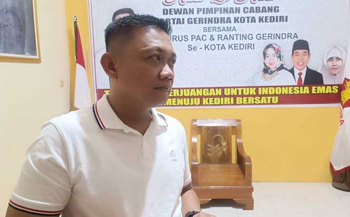 Demo, Ratusan Kader Gerindra Kota Kediri Ancam Keluar dari Partai Jika Bukan Katino yang Direkom