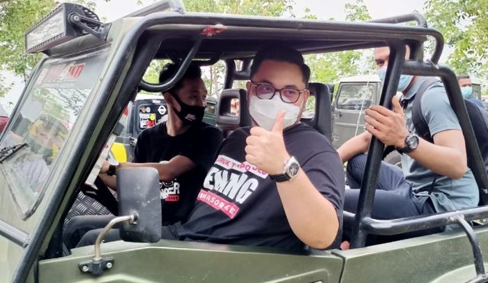 Sapa Komunitas Jeep dan Trail Kediri, Dhito Janjikan Event Tahunan