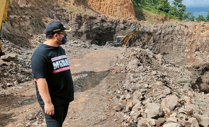 Banyak Jalan Rusak, Bupati Kediri Sidak Penambangan Galian C di Kecamatan Banyakan