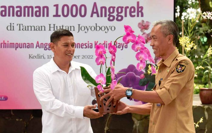 Wali Kota Kediri Ingin Konservasi Anggrek di Hutan Kota Joyoboyo Jadi Sarana Edukasi