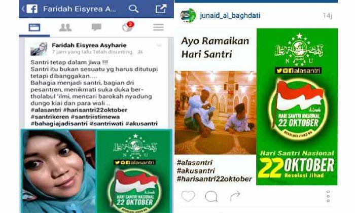 Netizen Antusias Sambut Hari Santri Nasional