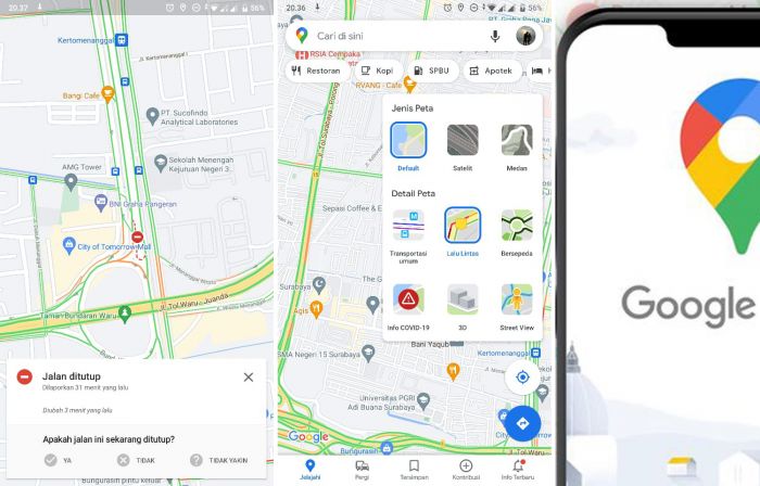 Google Maps Bisa Cek Titik Penyekatan PPKM Darurat! Pengguna Bisa Hindari Razia?