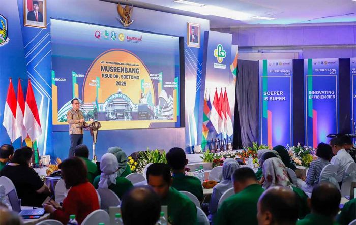 Pesan Pj Gubernur Jatim saat Buka Musrenbang RSUD dr Soetomo