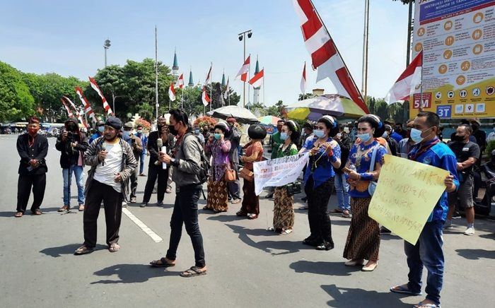 Dua Tahun Tak Bekerja, Pegiat Seni di Tuban Wadul Pemkab Minta Kelonggaran