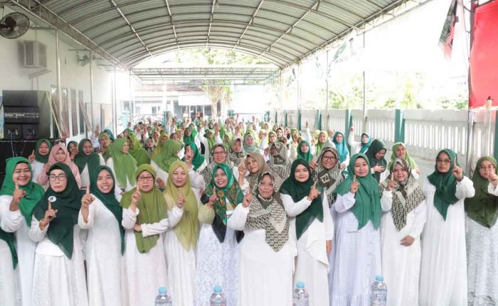 Jaringan Perempuan Nahdliyin di Bangkalan Dukung Pasangan AMIN di Pilpres 2024