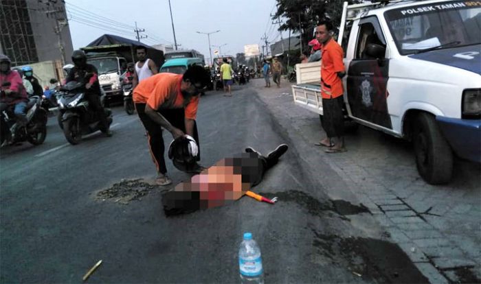 Dibonceng Ibunya, Siswi SD di Sidoarjo Tewas Usai Diserempet Bus saat Hendak Berangkat ke Sekolah