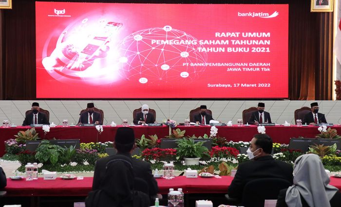 Berikut Susunan Direksi dan Komisaris Bank Jatim yang Baru Hasil RUPS 2021