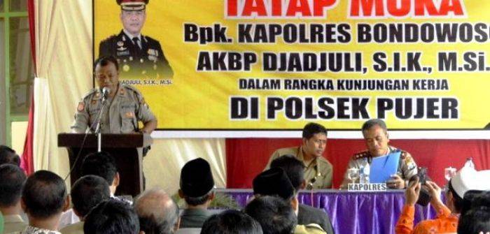 Kapolres Bondowoso Sosialisasikan Program One Day One Shahib