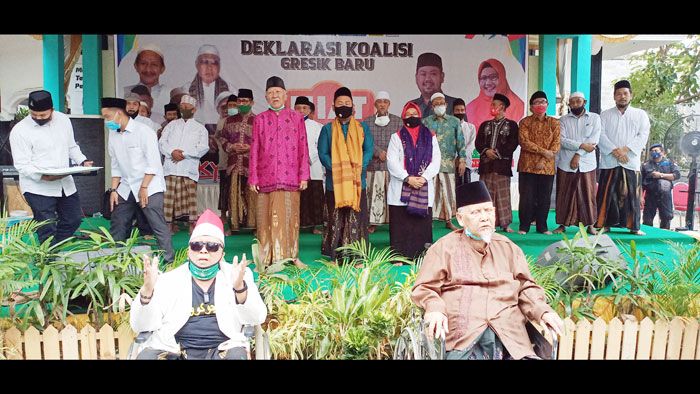 Deklarasi Niat, Ketua Golkar Ajak Parpol Jaga Soliditas untuk Raih Kemenangan di Pilbup Gresik