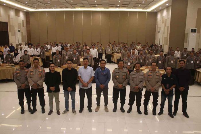 Jajaran ​Polres Ngawi Ikuti Pelatihan Peningkatan Manajemen Media