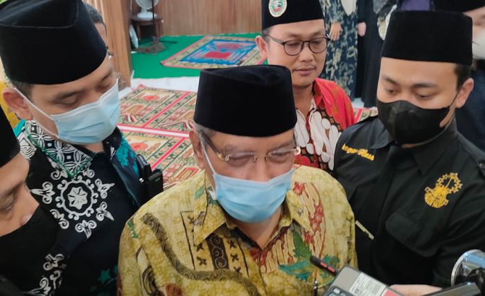 Resmikan Masjid Al-Mahrus di Kampus IAI Tribakti, KH. Said Aqil Siradj Tak Setuju MUI Dibubarkan