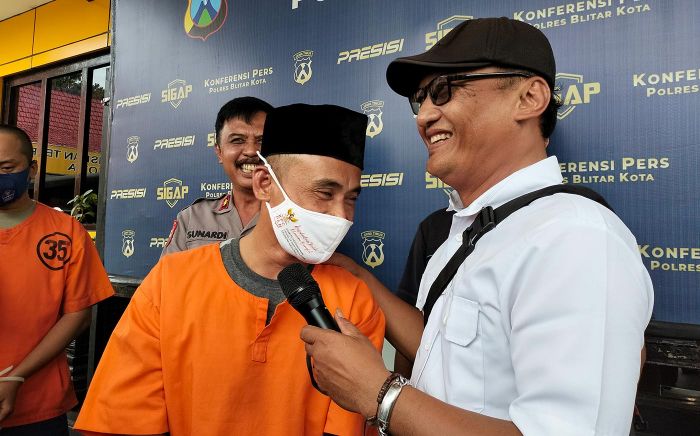 Motornya Rusak, Pria di Blitar ini Nekat 