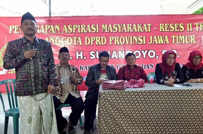 Reses, Suhandoyo Ajak Kader PDIP Gresik Menangkan Gus Ipul-Puti dan Dukung Jokowi di Pilpres