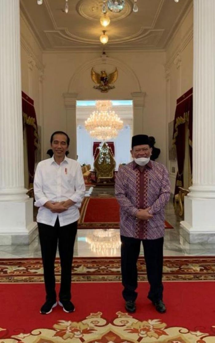 Satu Jam di Istana, LaNyalla Sampaikan 3 Ketahanan Strategis untuk Pulihkan Ekonomi Nasional