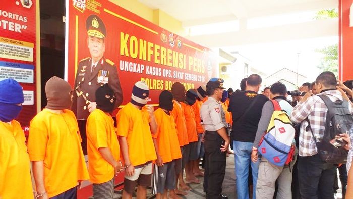 ​2 Pekan, Polres Bojonegoro Ungkap 16 Kasus dan 16 Tersangka