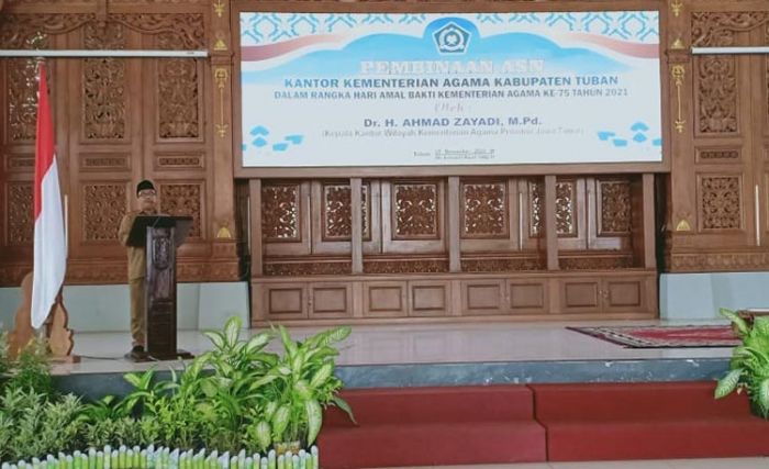 Peringati ​HAB ke-75, ASN Kemenag Tuban Diberi Pembinaan