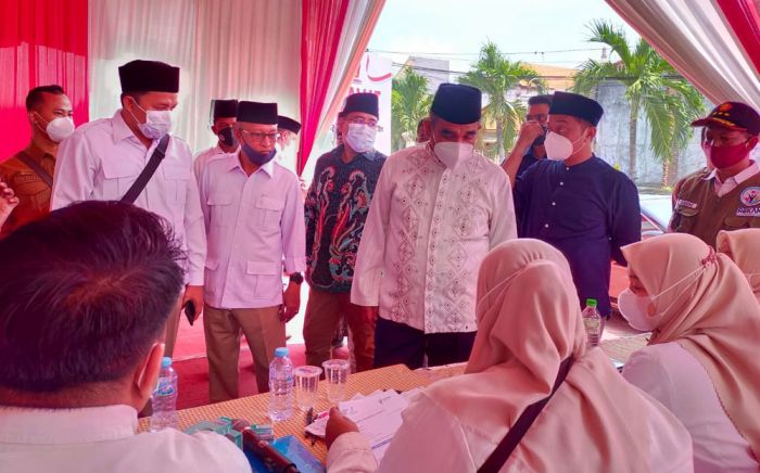 Percepat Herd Immunity, Gerindra Gelar Vaksinasi Massal di Pasuruan