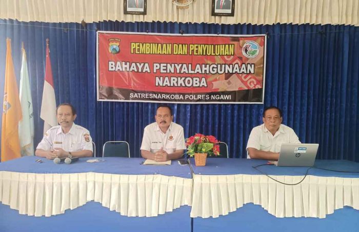 Polres Ngawi Imbau Pelajar Jauhi Narkoba