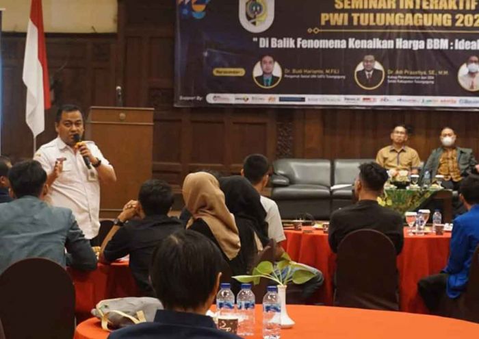 Sikapi Gejolak Pasca Kenaikan BBM Bersubsidi, PWI Tulungagung Gelar Seminar Interaktif