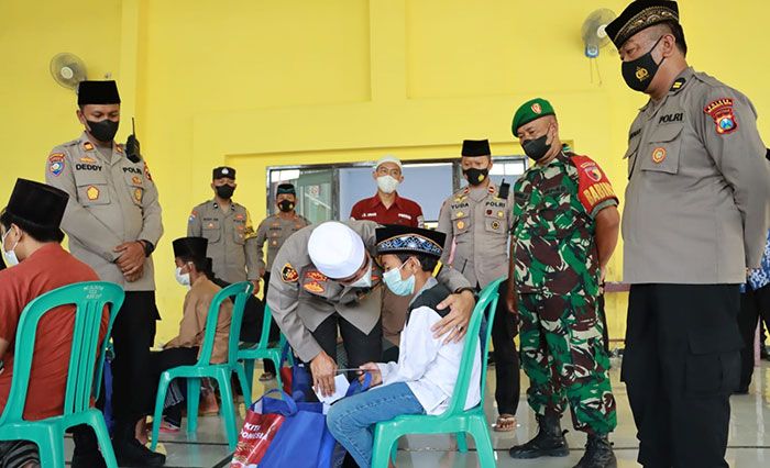 Polres Mojokerto Kota Gelar Safari Ramadan Bersama Anak Yatim Piatu