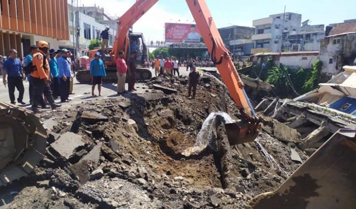 Akibat Penanggulangan Amblesnya Jalan Sultan Agung, Pemilik Ruko Keluhkan Turunnya Omzet