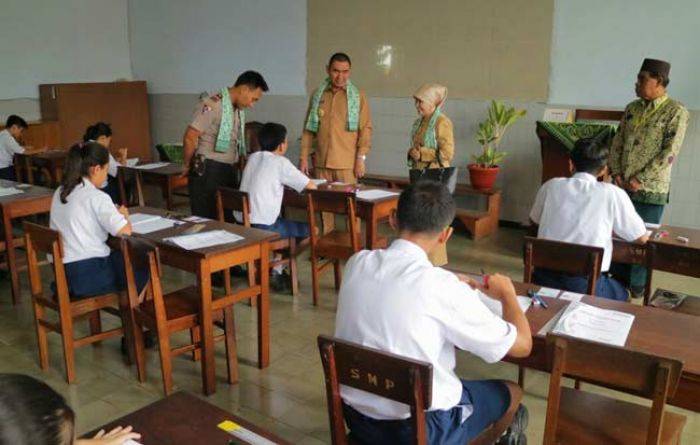 Wali Kota Anton Monitor UN, Baru 6 SMP dan 1 MTsN Selenggarakan UNBK