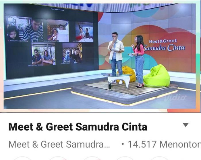 Meet and Greet Samudra Cinta Ditonton 14 Ribu Viewers