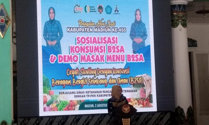 Cegah Stunting, Pemkab Madiun Sosialisasikan B2SA dan Gelar Lomba Cipta Menu