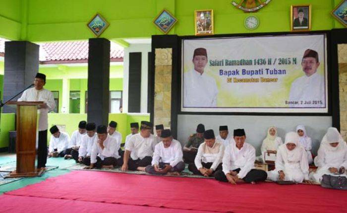 Gelar Safari Ramadan, Bupati Tuban Pamer Prestasi