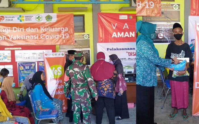 Puskesmas Panaguan dan Dinsos Pamekasan Gelar Vaksinasi untuk Penyandang Disabilitas