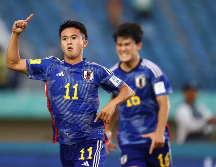 Profil Rento Takaoka, Penyerang Jepang yang Pimpin Top Skor Piala Dunia U-17 2023