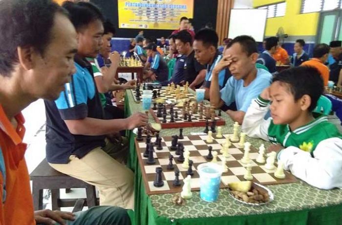 ​Pecatur Puskatkab Melawan Warga Binaan Lapas II B Tuban