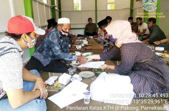 Dinas Kehutanan Jatim dan CDK Sumenep Inisiasi Gapoktanhut Pakong Jaya Pamekasan