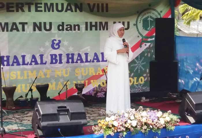 ​Khofifah Perkenalkan Gus Habib kepada Pengurus Muslimat NU se-Surabaya