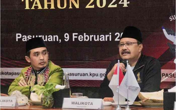 Wali Kota Pasuruan Pimpin Rapat Persiapan Coklit Pemilu 2024, Berikut Arahannya