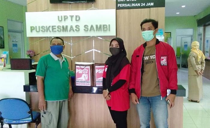 DPD PSI Kabupaten Kediri Serahkan Bantuan APD untuk Tenaga Medis