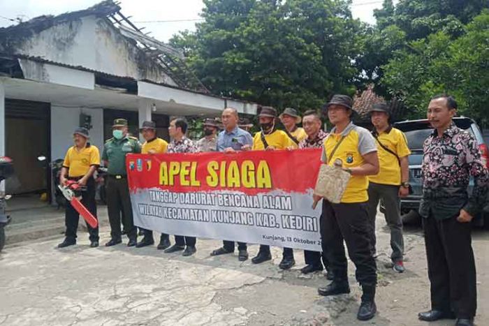 Imbau Warga Lebih Waspada, Muspika Kunjang Kediri Sosialisasikan Potensi Bencana