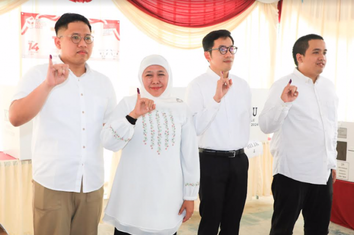 Partisipasi Warga Jatim di Pemilu 2024 Tinggi, Khofifah: Aspirasinya Sudah Sampai ke Pak Prabowo