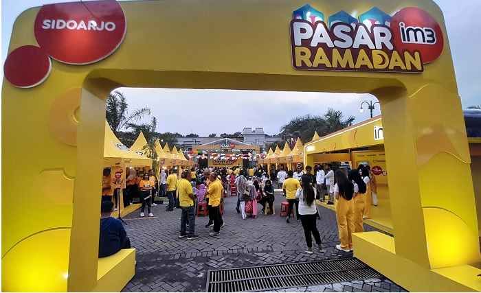 Rayakan Kembali Serunya Silaturahmi, IM3 Hadirkan Pasar Ramadan di Sidoarjo