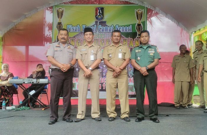 Haru Iringi ​Pisah Kenal Camat dan Penganugerahan Senori Award IV 2017