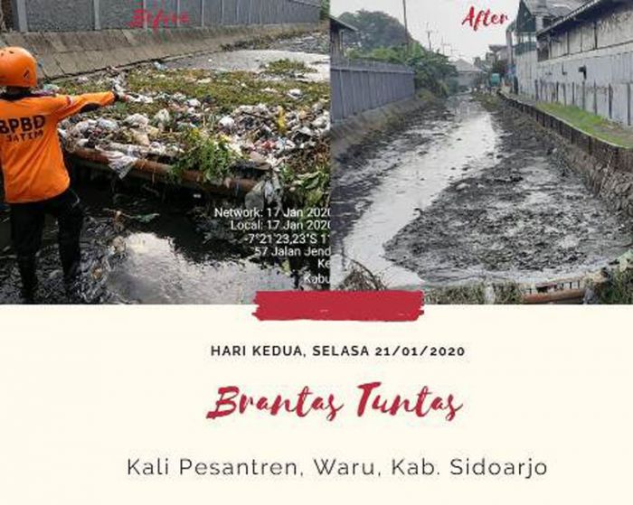 ​Antisipasi Banjir, Pemprov Jatim Gelar Aksi Resik Sungai, Khofifah Apresiasi Semua yang Terlibat