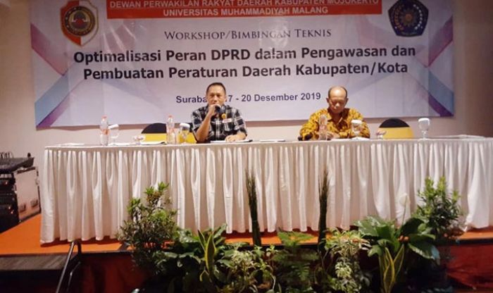 Tingkatkan Kinerja dan Kompetensi Anggota, DPRD Mojokerto Gelar Bimtek