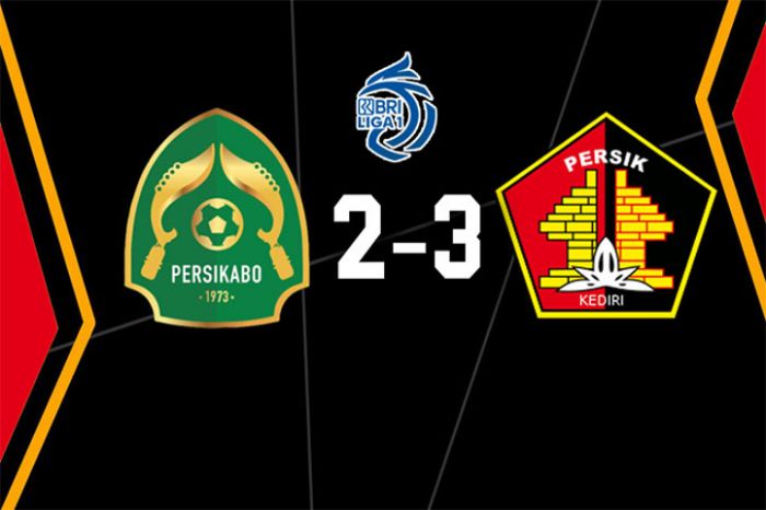 Hasil Liga 1: Drama Lima Gol, Persik Kediri Kalahkan Persikabo