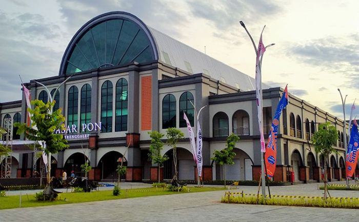 Besok Dibuka, Pengamen dan Pengemis Dilarang Masuk Pasar Pon Trenggalek