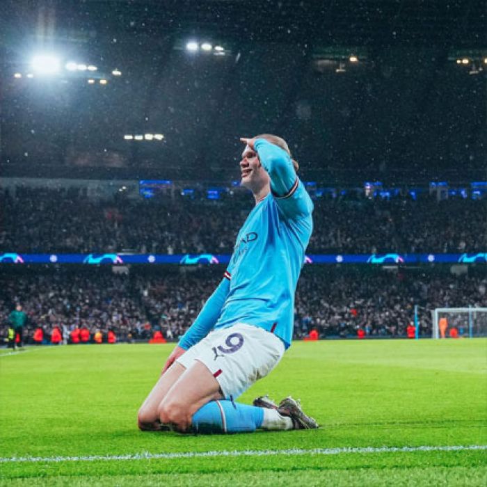 Hasil Liga Champions: Haaland Lima Gol, Manchester City Bekuk RB Leipzig 7-0