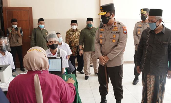 Gandeng PWNU, Polda Jatim Terus Genjot Vaksinasi Covid-19 di LP Ma