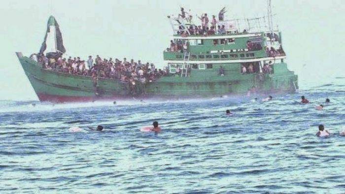 Kisah Pilu Imigran Rohingya di Laut, Demi Makanan, Saling Bunuh di atas Kapal