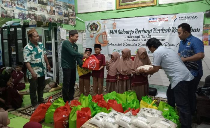 Berbagi saat Ramadhan, PWI Sidoarjo Santuni Anak Yatim