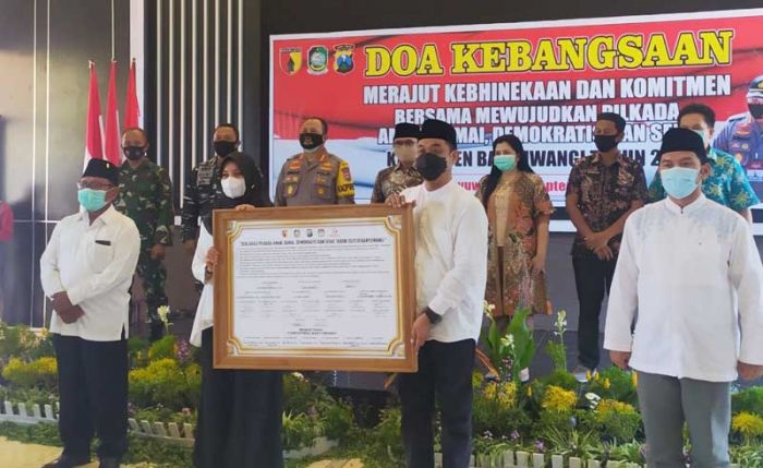 Polresta Banyuwangi Gelar Doa Kebangsaan Jelang Pilkada